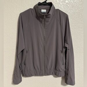 Columbia Women's Utility Track Jacket in Gray | Size S